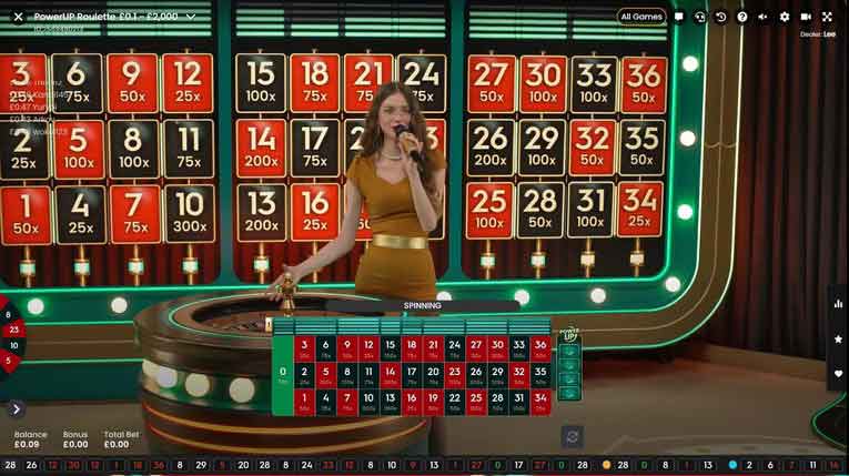 PowerUP Roulette Gameplay