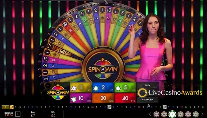 live dealer wheel games