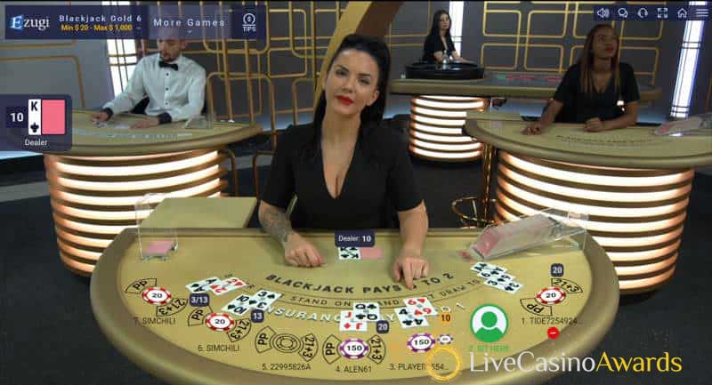 VIP surrender blackjack
