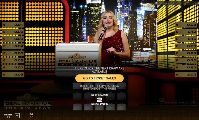 playtech live dealer Deal or No Deal Big Draw