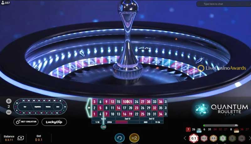 quantum roulette wheel